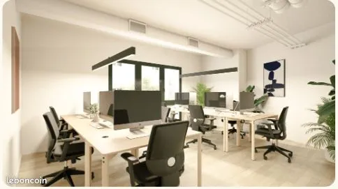 Location bureau Paris 19