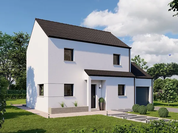 Terrain + maison 85 m²