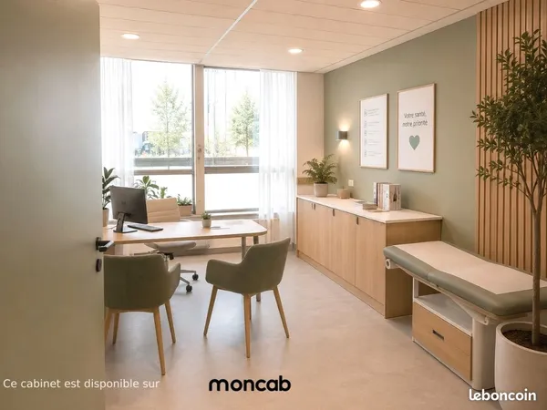 🏥 Cabinet à louer à Saint-Ouen-l'Aumône (95)