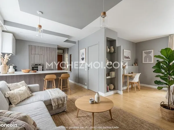 Appartement Vente 61m² Marseille 5ème arrondissement Le Camas