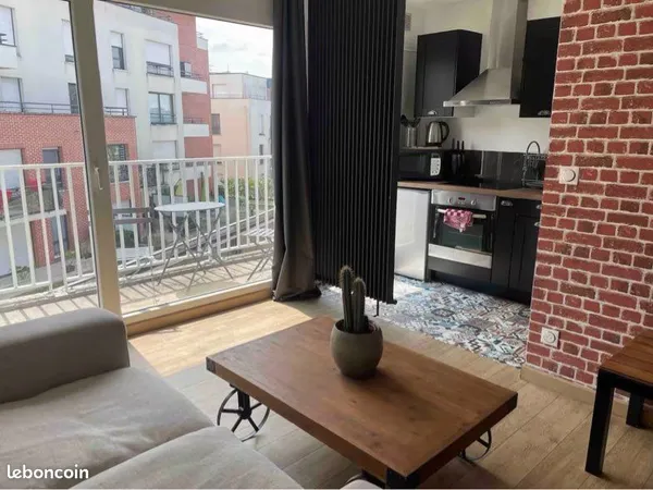 T1 meublé de 30 m² avec terrasse - Rouen Saint-Clément
