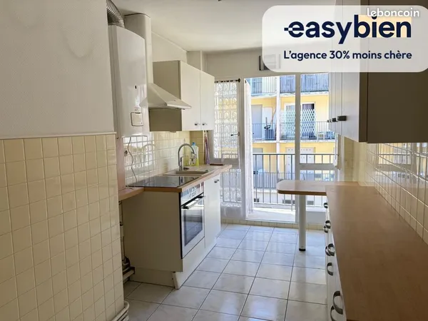 Appartement 3 pièces 60 m²