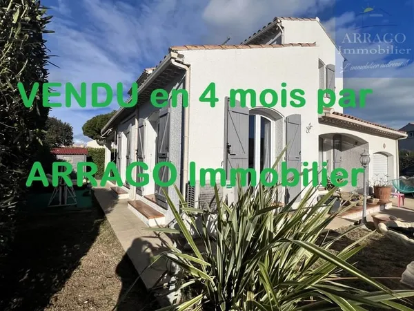 Maison 4 faces avec garage et jardin