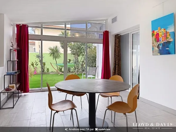 Appartement de plain-pied, jardin, parking