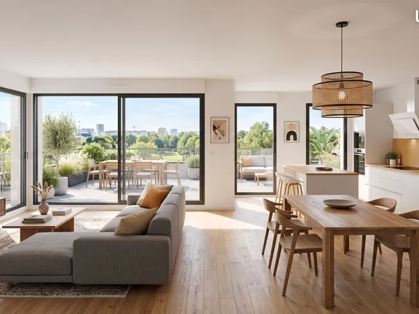 Loue T4 Neuf 3 chambres 80m2