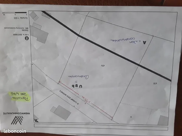 Vente terrain constructible