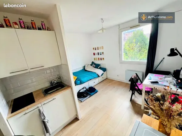 Appartement 1 pièce 19 m²