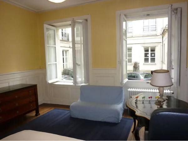 Loue appartement 85m² 2 chambres meublées quartier Graslin en colocation Nantes