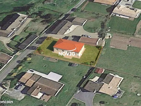 Terrain 450 m² Naintré