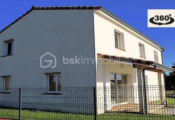 Villa contemporaine (négociable) avec piscine, le calme, Toulouse à portée de train