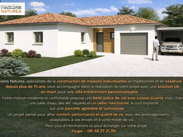 Maison 4 pièces 90 m²