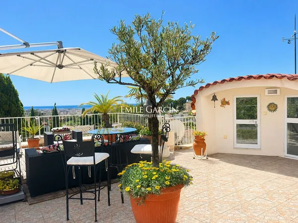 A vendre Côte d'Azur, Le Cannet Mont Joli, Appartement rooftop vue mer panoramique