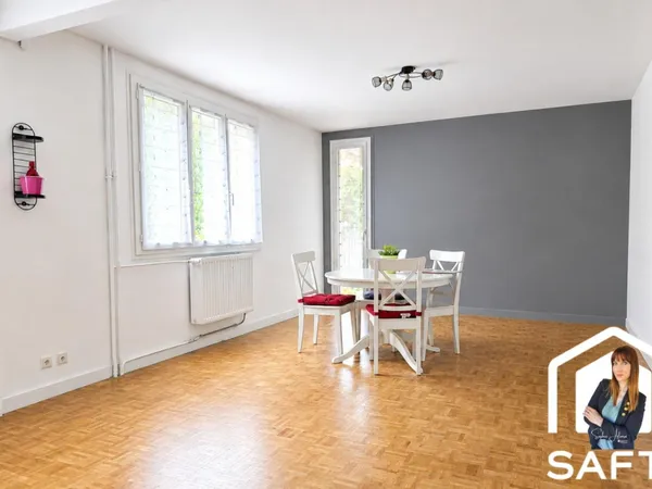 Appartement T3 lumineux avec balcon - 70 m² - Parking privé