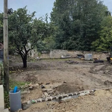 Terrain viabilisé