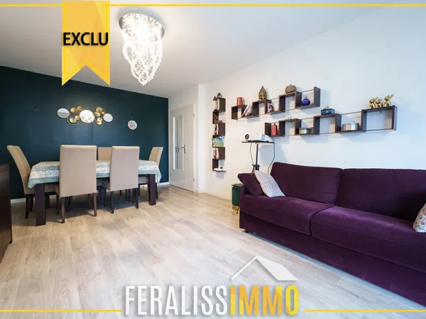 Charmant appartement F3 avec balcon, à deux pas de la gare !