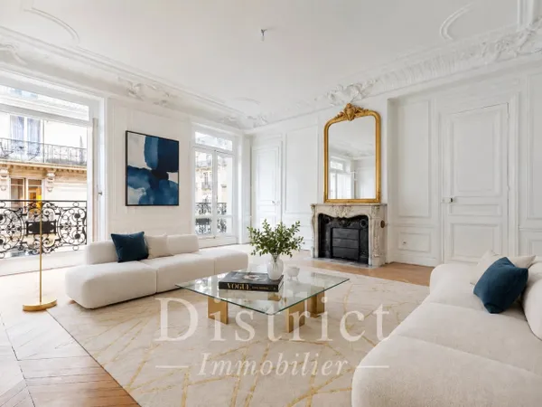 Triangle d'Or. Appartement d'exception de 151m². Etage élevé, vu
