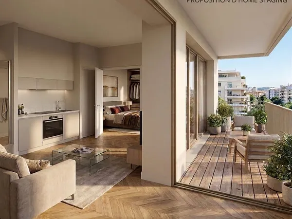 À VENDRE ? APPARTEMENT NEUF T2 AVEC GRAND BALCON ? 43m2