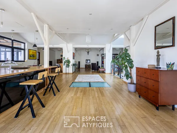 Loft duplex idéalement situé à Panazol