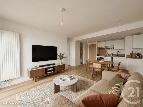 Appartement 3 pièces 62 m²