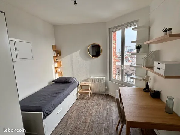 Studio Meublé Cosy & Lumineux (16m2) - Asnières-sur-Seine - 795/mois