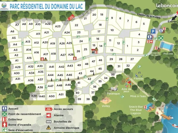 Location emplacement mobilhome