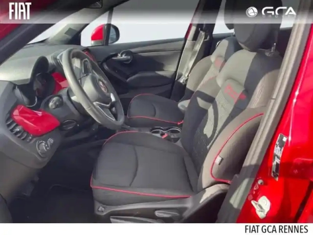 Fiat 500 x 1.3 firefly turbo t4 150ch red dolcevita dct — photo 13