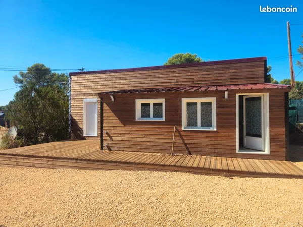 🏡 CHALET NEUF 45 m² - DOMAINE DE LA BERGERIE - LE CASTELLET