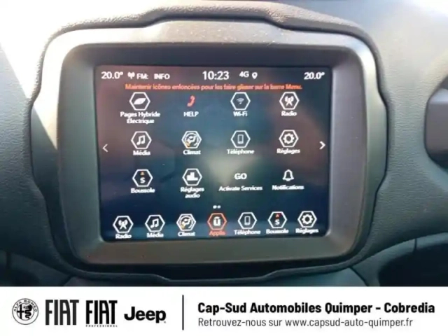 Jeep Renegade 1.3 turbo t4 190ch 4xe limited bva6 — photo 28