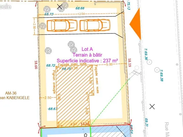 Terrain 237 m² SARCELLES