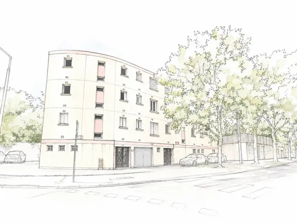 Immeuble de rapport 570 m²