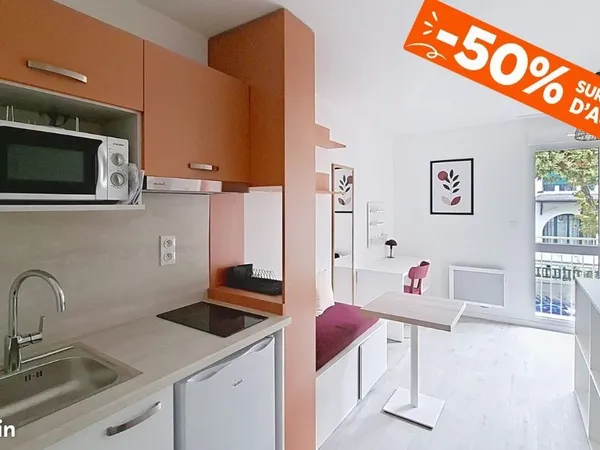 Appartement 1 pièce 20 m²