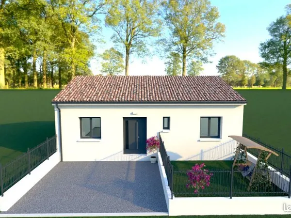 Maison de plain pied 2 chambres à St Mathieu de Tréviers