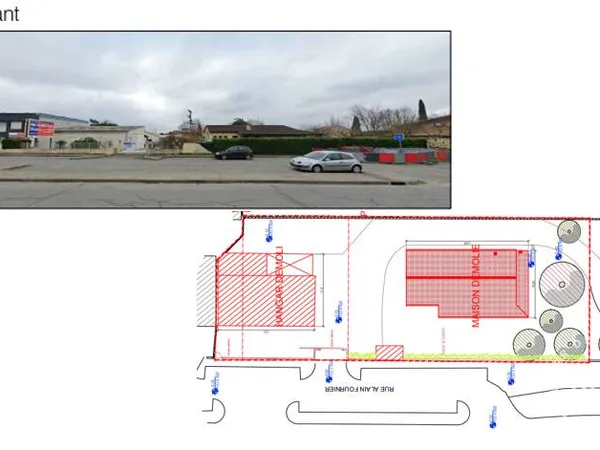 Terrain 1286 m²