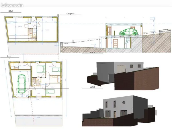 Petit terrain de 274 m2 constructible