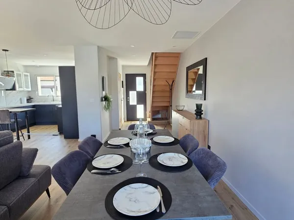 Maison T4 meublée 88 m² - Jardin