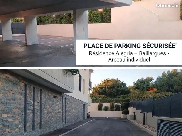 Place de parking extérieure - Résidence Alegria Baillargues