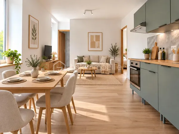 Appartement 2 pièces 35 m²