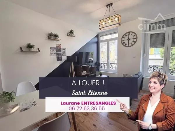 T1 BIS RÉNOVÉ À NEUF – ESPACE NUIT & BALNÉO – SAINT-ÉTIENNE