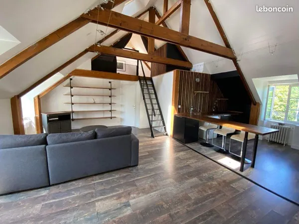 À louer - Appartement meublé T3 bis de 68 m² - Dinan (proche centre-ville)