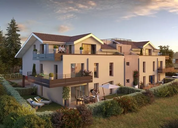MESSERY - T3 de 84.30m² - Rez de jardin