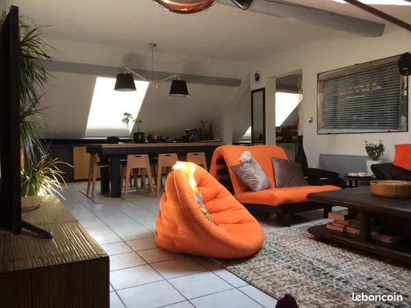Appartement F3 Hypercentre 59m2 carrez et 93m2 au sol
