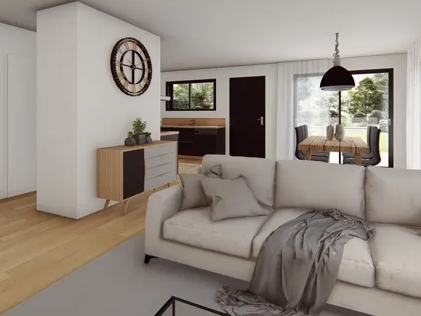 Maison neuve 5 pièces 89 m²