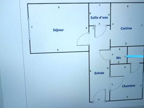 Appartement de 42m2 à louer sur Clichy