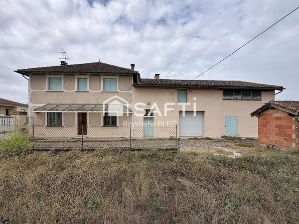 Maison 150m2 avec grange, fort potentiel d'aménagement