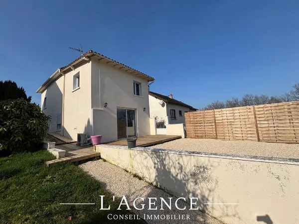 Maison 3 chambres avec jardin