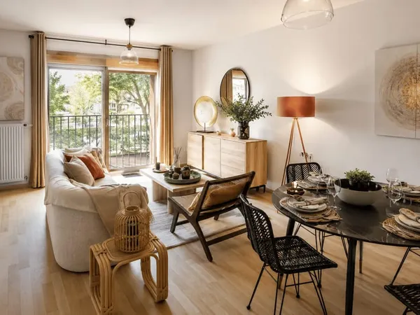 Appartement 3 pièces 61 m²