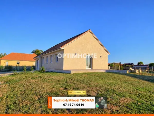 Maison à vendre 4 pièces MOLAY (39)
