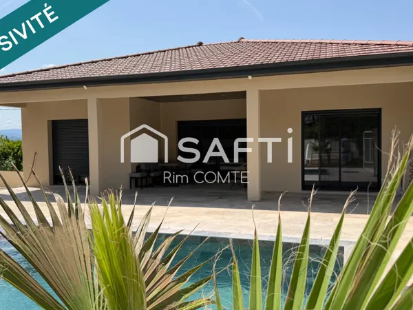 Une maison contemporaine, entre design, espace et sérénité!!