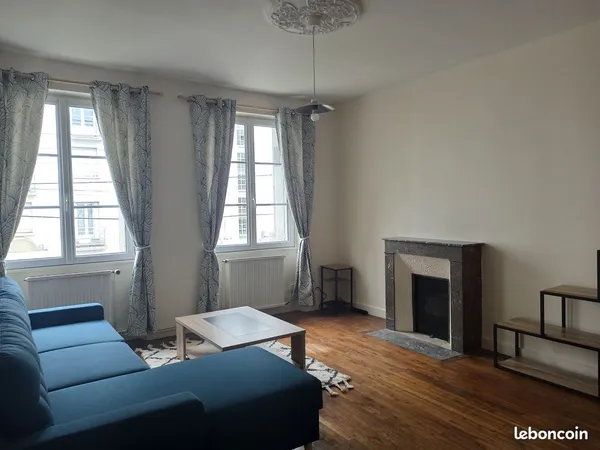 À louer : Appartement T3 meublé 78m² - Centre-ville de Niort, proche gare et hôpital