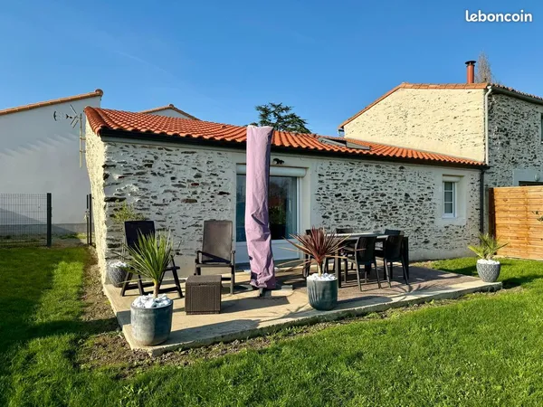 Charmante maison rénovée avec jardin